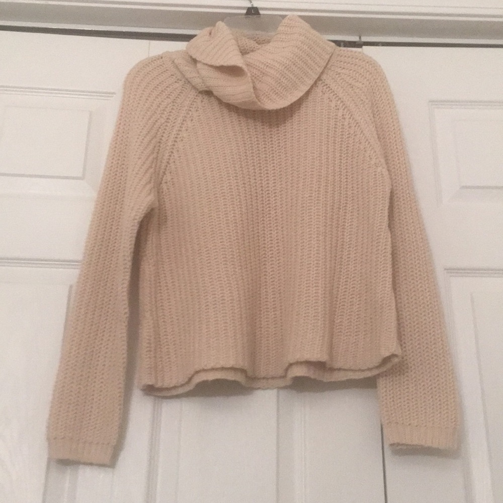 Cropped Knit Sweater